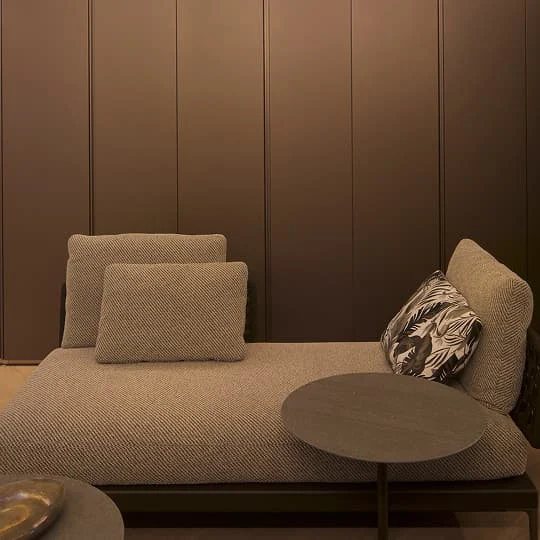 relaxliege loungebereich