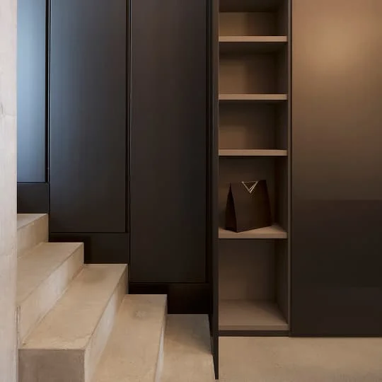treppe eingangsbereich einbauschrank